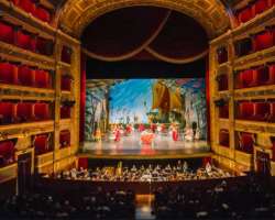 The theatre has witnessed the artwork of Princess Wilhelmine who was an actress, director, and composer of opera works and Singspiel. The performances